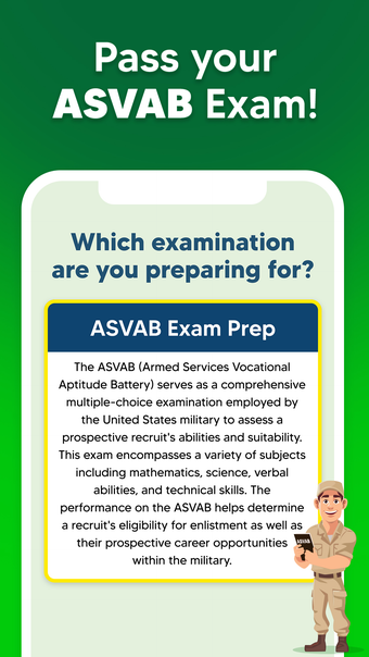 ASVAB Practice Prep Test 2024