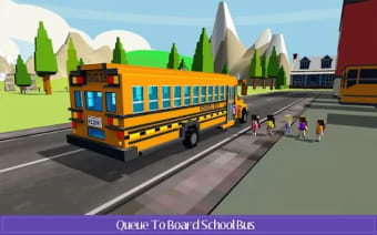 School Bus Farm Driving