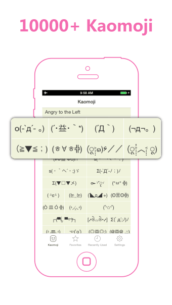 Kaomoji -- Japanese Emoticons