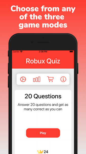 RoQuiz: Quiz for Roblox Robux