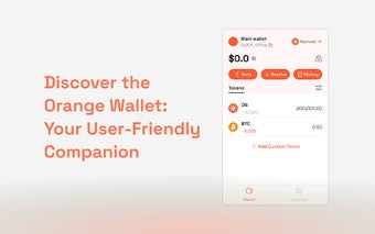 Orange Wallet