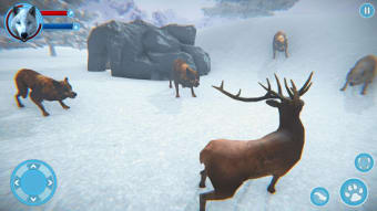 Arctic Wolf Family Simulator: Wildlife Games