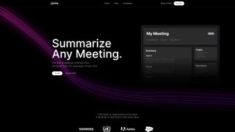jamie - AI Notetaker for Meeting Notes  Automated Action Items