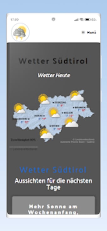 Südtirol Wetter