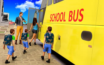 City School Bus Driving Simulator :Coach Bus Games