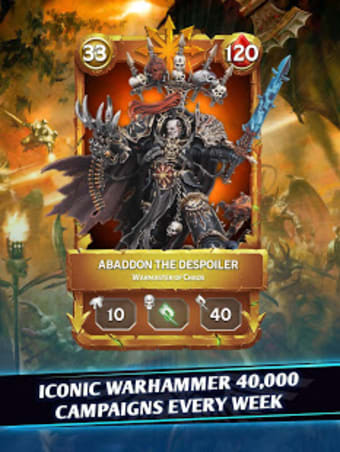 Warhammer Combat Cards - 40K Edition