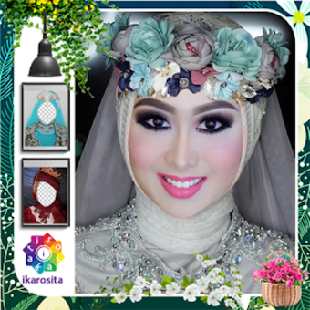 Hijab Wedding Frame Editor