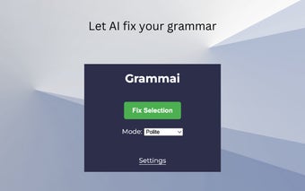 Grammai: AI Grammar Checker (GPT-Powered)