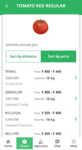 FarmRise - Mandi Prices Weather Update  Agronomy