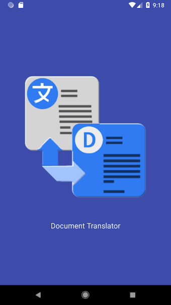 Document Language Translator