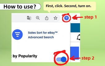 Sales Sort for eBay™ Advanced Search