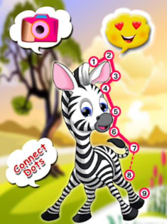 Kids Connect Dots - Animal Dot Joint To Dot