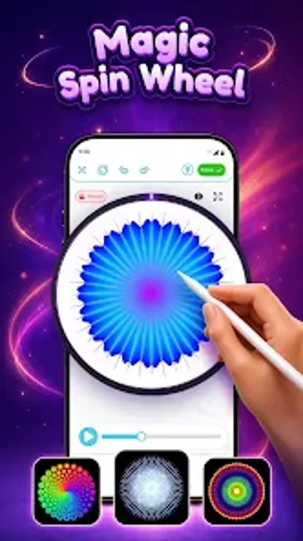 Magic Spiral: Spiral Art untuk Android - Unduh