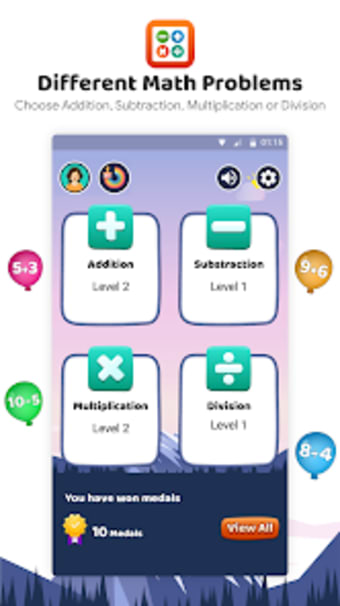 Learn Math App:Game of Numbers
