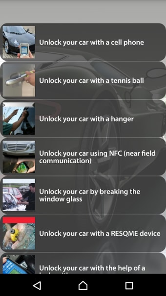 How To Unlock a Car
