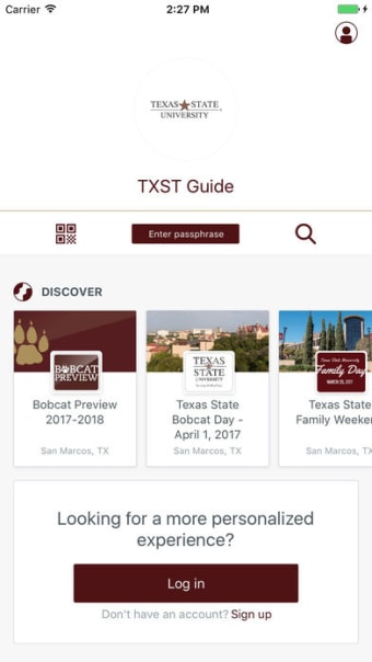 Texas State University Events
