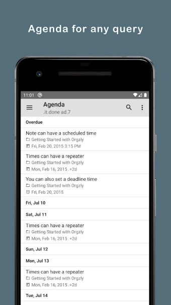 Orgzly: Notes & To-Do Lists