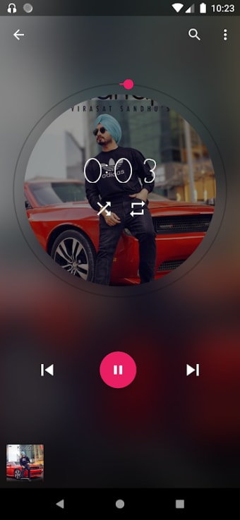 Music Player (Advance With 3D Effect)