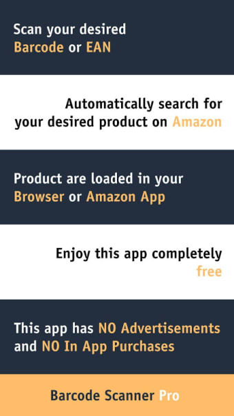 Barcode Scanner Pro for Amazon Shopping