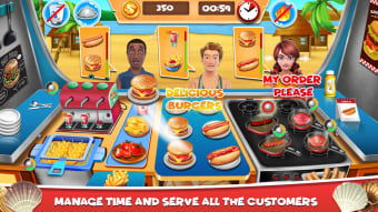 Beach Food Truck -Cooking Game