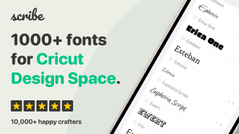 Cricut Design Space Fonts.