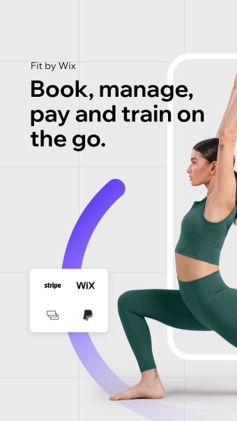 Fit by Wix: Book manage pay and watch on the go.