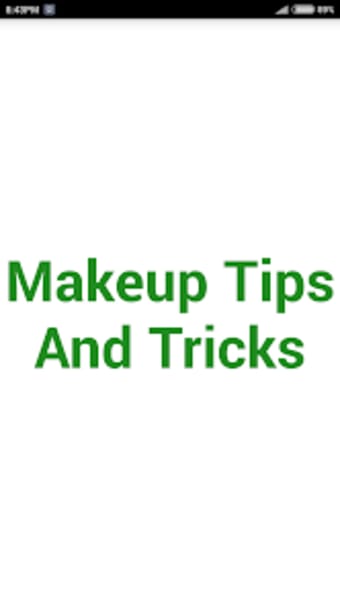 Makeup Tips And Tricks