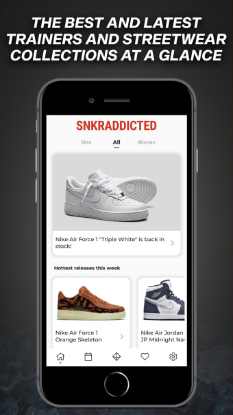 SNKRADDICTED  Sneaker App
