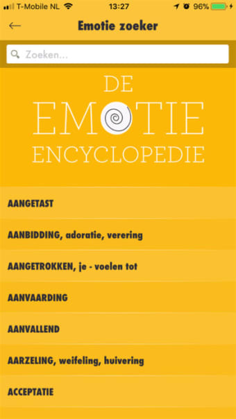 De emotie encyclopedie
