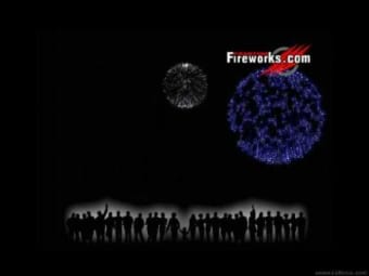 Phantom Fireworks Show Screensaver