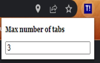 Tab limit