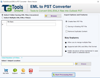 ToolsGround EML to PST Converter