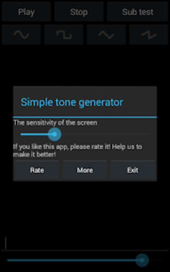Simple tone generator