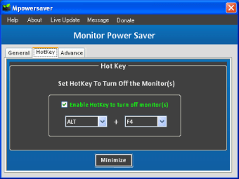 Monitor Power Saver