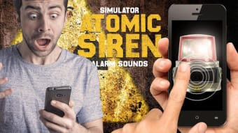 Atomic siren alarm sounds simulator