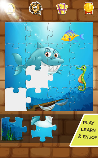 54 Animal Jigsaw Puzzles for Kids