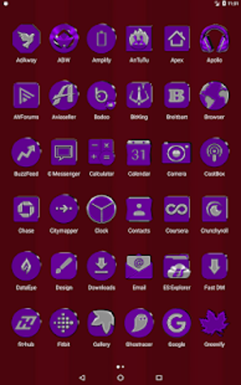 Purple Icon Pack Free