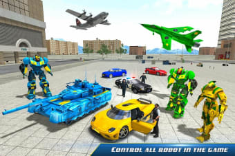 Stealth Robot Car Games 3d