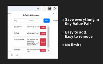 Infinity Clipboard