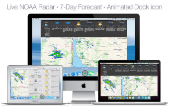 Radar Live: NOAA doppler radar loop and weather forecast