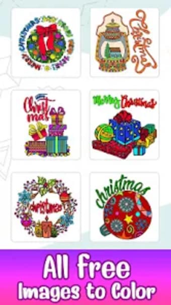 Christmas Greeting Cards Color
