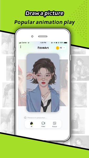 FaceArt-Ai Animation Painting