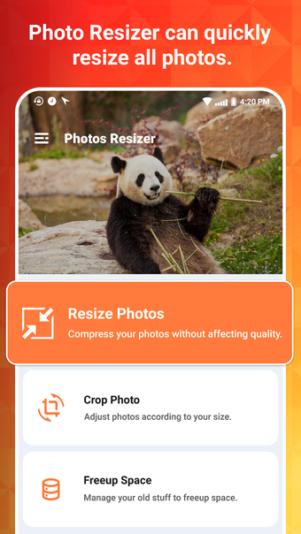 Photo Resizer Image Compress Resize Reduce Crop para Android - Descargar