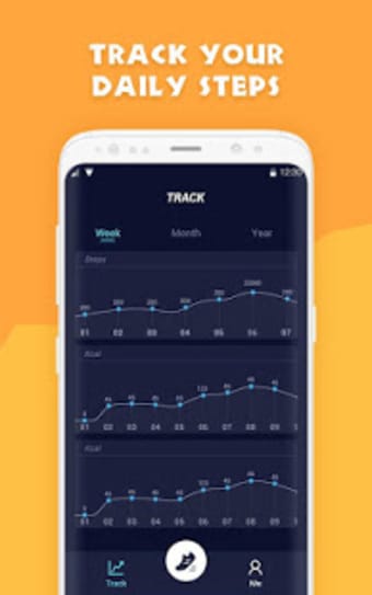 Steps TrackerCalorie counter