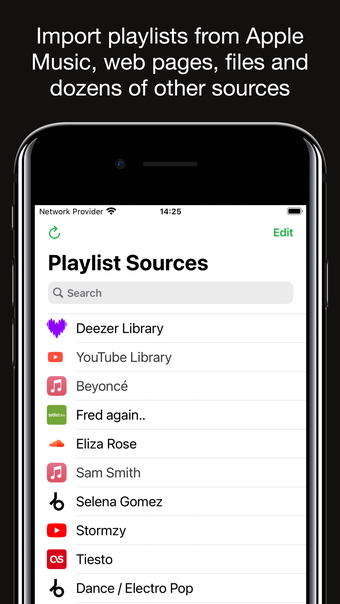 Playlisty for Spotify