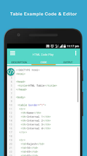 HTML Code Play
