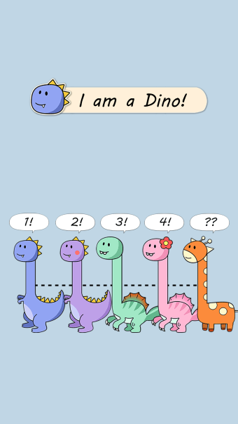 I am a Dino - Am i cute