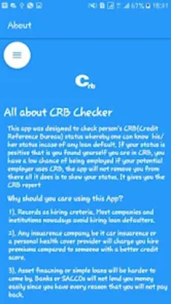 CRB CHECKER  CLEARENCE