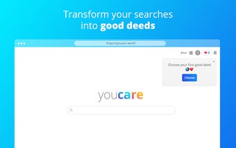 YouCare the charitable search engine