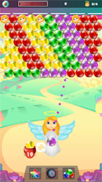 Bubble Shooter - Baby Angel Rescue